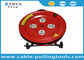 220V or 380V Portable Electric Cable Reel  With 30m Cable For Power Construction