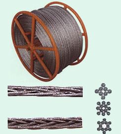 কেনা High Flexibility Anti twist Wire Rope Overhead Line polit Rope 12 strands online manufacture