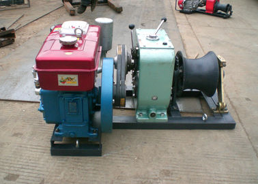 কেনা 50 KN Diesel Engine Cable Winch Puller Light Weight in Fast Speed online manufacture