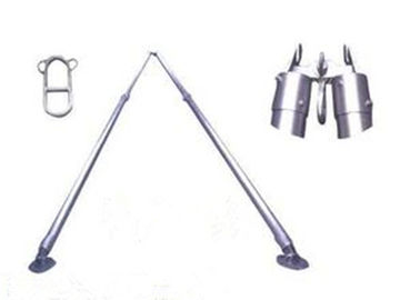 কেনা Aluminum Alloy A shape Tubular Tower Erection Tools / Stringing Equipment Gin Pole online manufacture