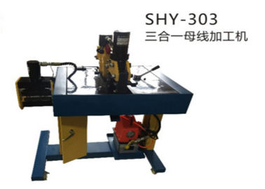 কেনা SHY-303 Multi Function Hydraulic Bus bar Processor Machine for Cutting,Punching and Bending online manufacture