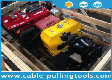 কেনা Steel 8T Diesel Power Cable Winch Puller For Overhead Line Transmission online manufacture
