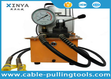 কেনা 220V 700bar Electric Hydraulic Pump Transmission Line Stringing Tools With Hydraulic Puncher , Bender , Cylinder online manufacture