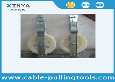 কেনা Nylon Sheave Stringing Pulley Block Transmission Line Stringing Tools With 10KN Load Capacity for 95-120mm2 Conductor online manufacture