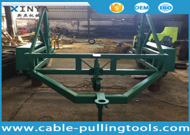 কেনা 12 Ton Load Capacity Underground Cable Tools Cable Drum Carrier With Surface Treatment Spray Paint online manufacture