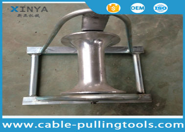 কেনা Straight Aluminum Cable Roller Zinc Plated With Max Diameter 150mm Cable online manufacture