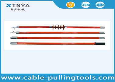 কেনা Telescopic Fiberglass Hot Stick For High Voltage Insulating Switch Out Operating online manufacture