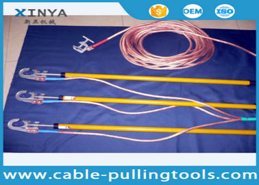 কেনা 110 KV Earthing Device Safety Tools Electrician 220KV With Copper Wire / Ground Clip online manufacture