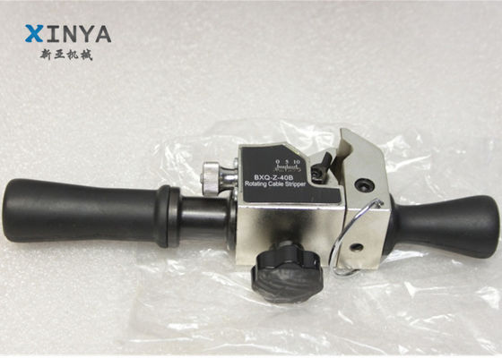 কেনা BXQ-Z-40B 14-40 মিমি নিয়মিত ঘোরানো ক্যাবল স্ট্রিপার 6 মিমি শেষ স্ট্রিপিং গভীরতা এবং হালকা ওজন 1.04kg নকশা online manufacture