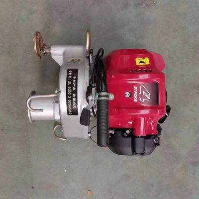 কেনা পোর্টেবল ১ টন গ্যাস চালিত টানা উইঞ্চ মেশিন online manufacture
