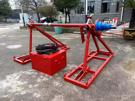 কেনা SIPZ-7H Hydraulic Cable Drum Jack with 7T Capacity 2000 N.M Brake Force and 45 RPM Rotation Speed for Heavy-Duty Transmission Line Stringing online manufacture