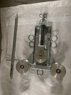 কেনা Three-Wheel Grounding Pulley Block with 60-75mm Aluminum Pulley for Line Transmission Stringing online manufacture