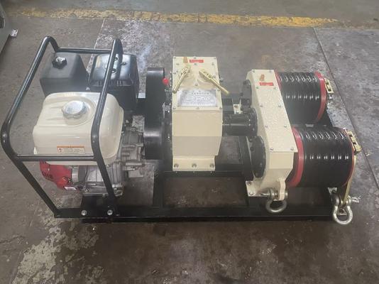 কেনা 13HP Honda Gasoline Cable Winch Puller with 26m/min Lift Speed and 10m Maximum Lifting Height online manufacture