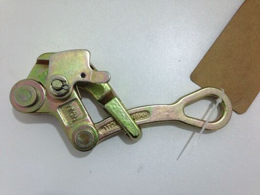 কেনা Heavy-Duty 2-Ton Cable Pulling Clamp with Anti-Slip Serrated Jaws for 4-22mm Wire Ropes online manufacture