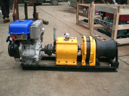 কেনা 5-Ton Gasoline-Powered Cable Winch Puller with Fast Line Speed for Heavy-Duty Wire Pulling online manufacture