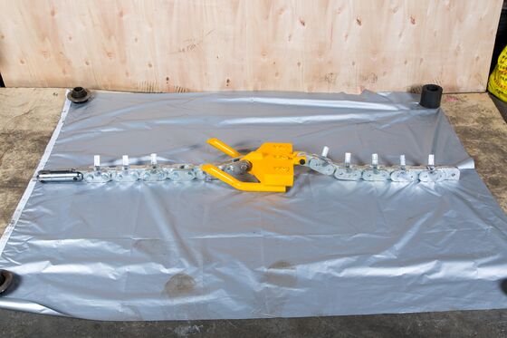 কেনা 100kN Load Capacity Balancing Running Board for Triple-Bundle Conductors - Heavy-Duty Line Stringing Guide Tool online manufacture