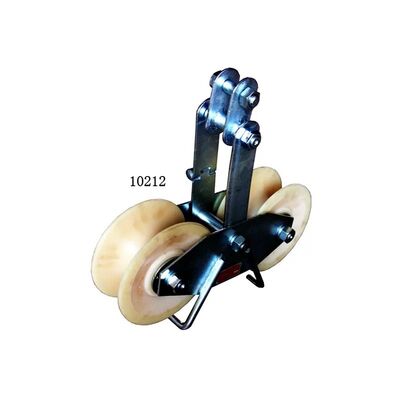 কেনা Double Sheave Stringing Block with 25 KN Rated Load and MC Nylon or Aluminum Sheaves for Smooth Ball-Bearing Operation online manufacture