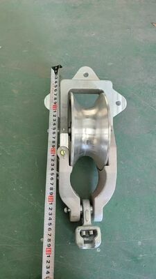 কেনা SH10TY ইউনিভার্সাল ব্লক পাওয়ার রোলার, ১০KN রেটেড লোড এবং কমপ্যাক্ট ও বহনযোগ্য ওভারহেড পাওয়ার লাইন স্ট্রিংিংয়ের জন্য অ্যালুমিনিয়াম হুইল সহ online manufacture