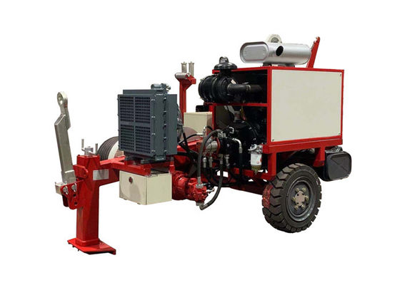 কেনা ট্রান্সমিশন লাইন নির্মাণের জন্য 50kN হাইড্রোলিক কেবল স্ট্রিং সরঞ্জাম online manufacture