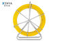 FRP বৈদ্যুতিক কেবল ডাক্ট Rodders বেসিক নির্মাণ সরঞ্জাম কেবেল পুশ Rods 12 মিমি Conduiting