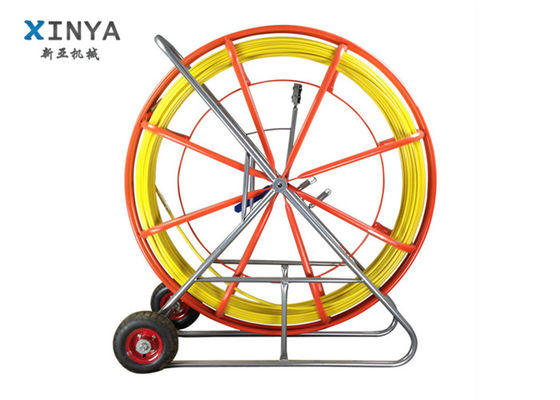 ৪-১৬মিমি হালকা ওজনের ফাইবারগ্লাস পুশ-পুল রড – তারের স্থাপনের জন্য নমনীয় ফাইবার স্নেক ডাক্ট রডার