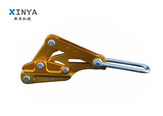 40KN নামমাত্র লোড অ্যালুমিনিয়াম খাদ তারের গ্রিপ 32 মিমি ম্যাক্স খোলা এবং জারা প্রতিরোধী সঙ্গে আসা ক্ল্যাম্প